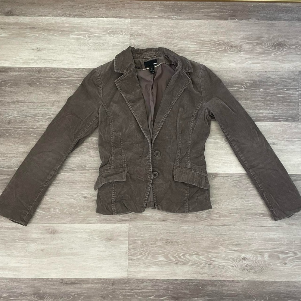 Vintage H&M Brown Corduroy Blazer